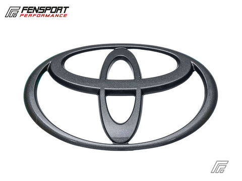 Emblem Badge - Rear - Black - Genuine Toyota - Supra JZA80