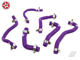 Silicone Breather Vacuum Hose Kit - Stoney Racing - Celica GT4 ST185 - Purple