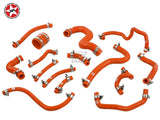 Breather / Vacuum Hose Silicone Kit - Stoney Racing - Celica GT4 ST205 - Orange