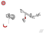Oil Cooler Coolant Silicone Hose Kit - Stoney Racing - MR2 MK2 Turbo Rev 1 &2, GT4 ST185 - Diagram