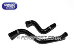Black Samco Radiator Hose Set for Starlet Turbo EP91